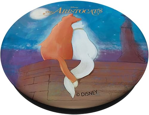 Miniatura 2 de Disney The Aristocats Acuarela Logo PopSockets PopGrip agarre intercambiable para teléfonos y tabletas