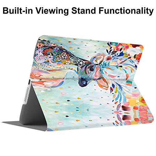 Image of DuraSafe Cases for iPad 2016 Pro 9.7 inch Case A1673 MLMP2HN /A MM172HN /A MLMN2HN /A MLMQ2HN /A A1674 A1675 MLMW2HN /A MLMX2HN /A MM192HN /A MLMV2HN /A MLN02HN /A MLMY2HN /A MLN12HN /A MM1A2HN /A - Deer Print