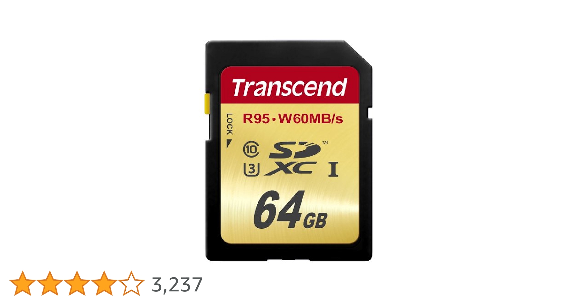 トランセンド　SDXCカード　256GB Amazon.com: Transcend 256GB SDXC Memory Card, Up to 100MB/s