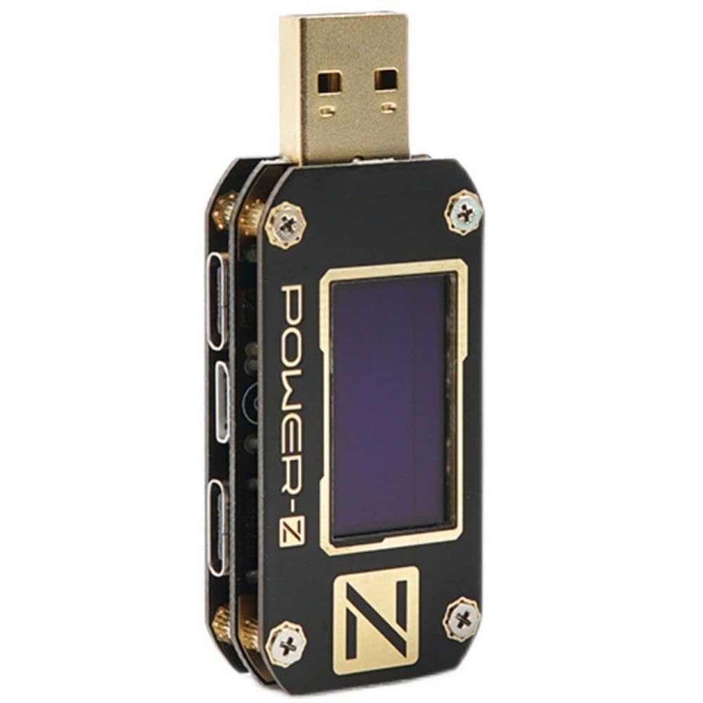 Para el Probador USB PD POWER-Z KM001, Voltímetro Digital USB Multifuncional, Detector de Voltaje, Corriente y Potencia QC3.0/PD Type-C.