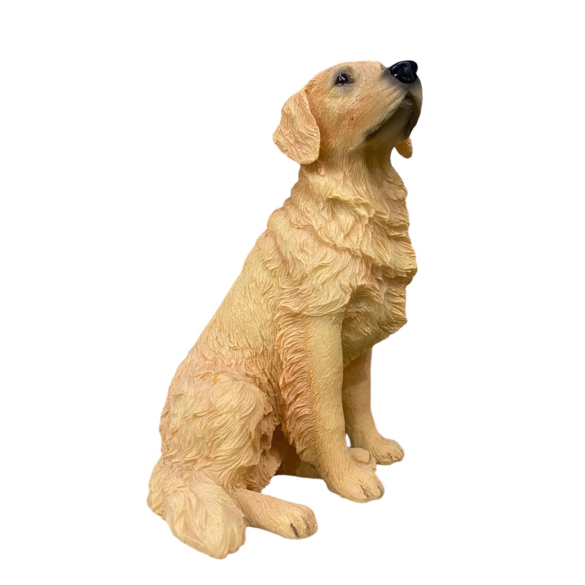 Artgenius Golden Retriever Dog Figurine 5.31 Inches Goldend Retriever Statue,Resin Dog Memorial Gift(Sitting)