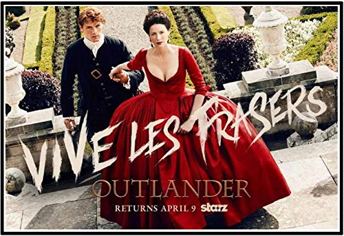 YYLPRQQ Programas De Televisión De Películas - Outlander 9 Carteles Artísticos De Pared De Moda...
