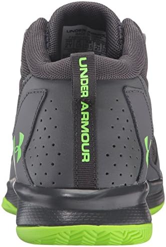 Under Armour Boy's Pre School Jet Mid Basketball Shoe, Stealth Gray (008)/Stealth Gray, 11K | Image 2