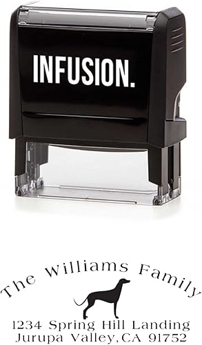 Miniatura 10 de Sello de goma personalizado para raza de perro (Golden Retriever)