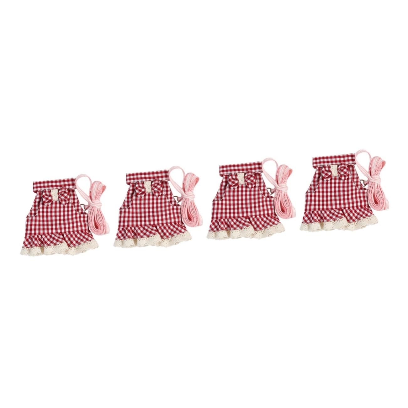 BESPORTBLE 4pezzi Per Guinzaglio Pettorina Per Conigli Porcellini e Furetti Design All