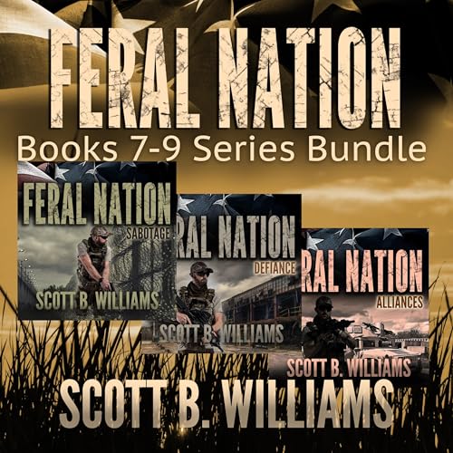 Feral Nation Series, Books 7-9 cover art