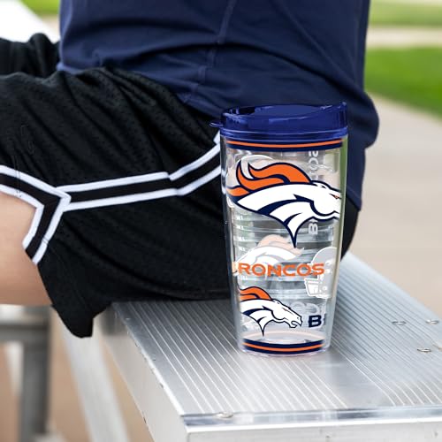 Image of Rico Industries NFL Football Double Wall Mayhem 16oz Tritan Tumbler W Lid