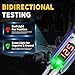 ATOBLIN Test Light Automotive 3-120V DC LED Digital Circuit Tester with Voltage Display, Auto Bidirectional Voltage Tester, Electric Test Probe Pen for Car Battery Polarity Continuity Fuses