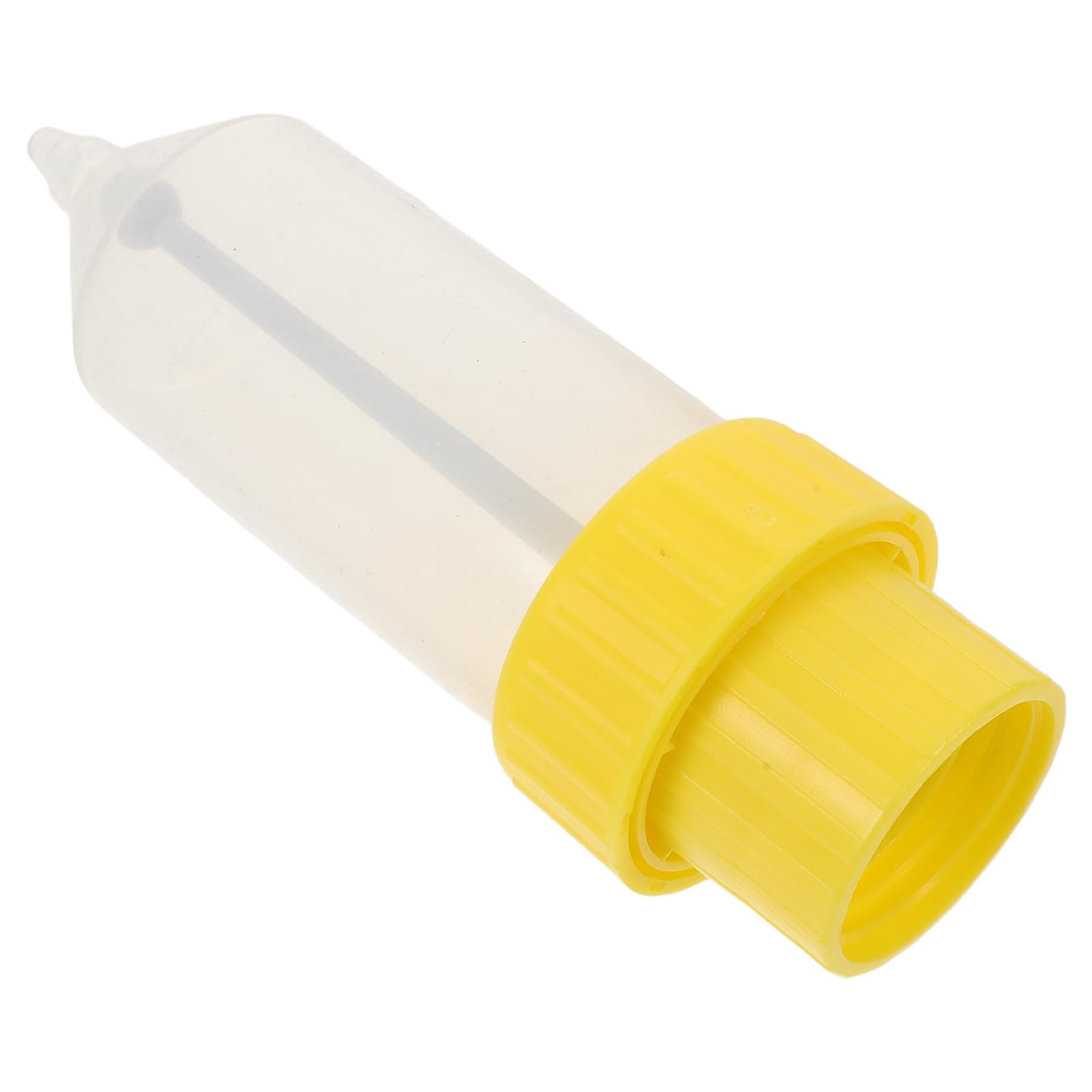 Botella Exprimible Rellenable de Plástico de Color Claro para Condimentos