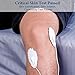KEDSUM TENS Unit Pads 4 Pairs, Latex-Free Replacement Pads Electrode Patches with Upgraded Self-Adhesive Snap-on Performance and Non-Irritating Design for Electrotherapy