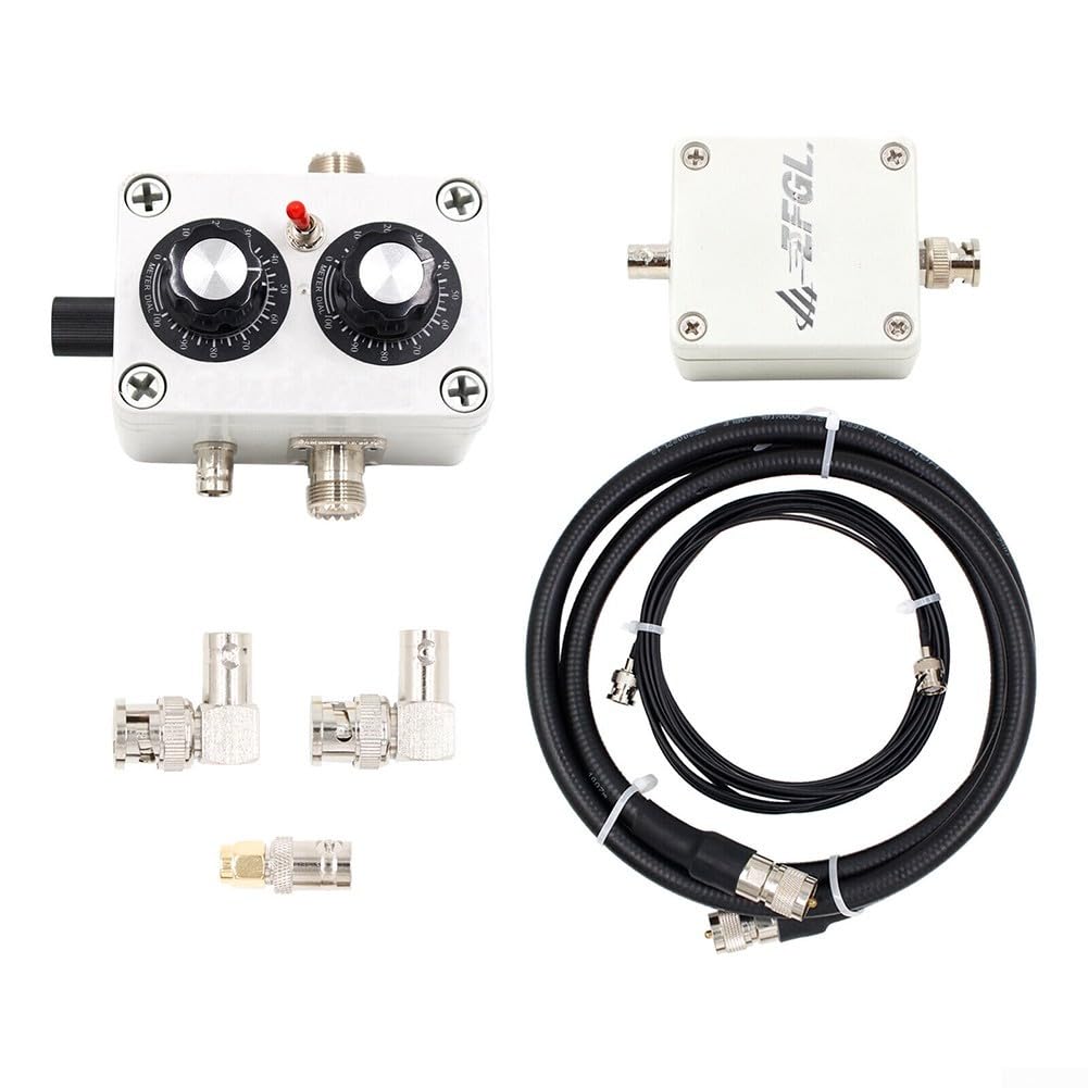HG-20A - Antena de bucle pequeño 20W QRP para transceptores HF ICOM-705 5-30MHz 76-108MHz 110-150MHz 400-450MHz portátil