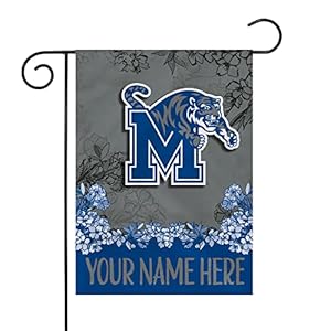 Rico Industries NCAA Memphis Tigers Personalized Garden Flag
