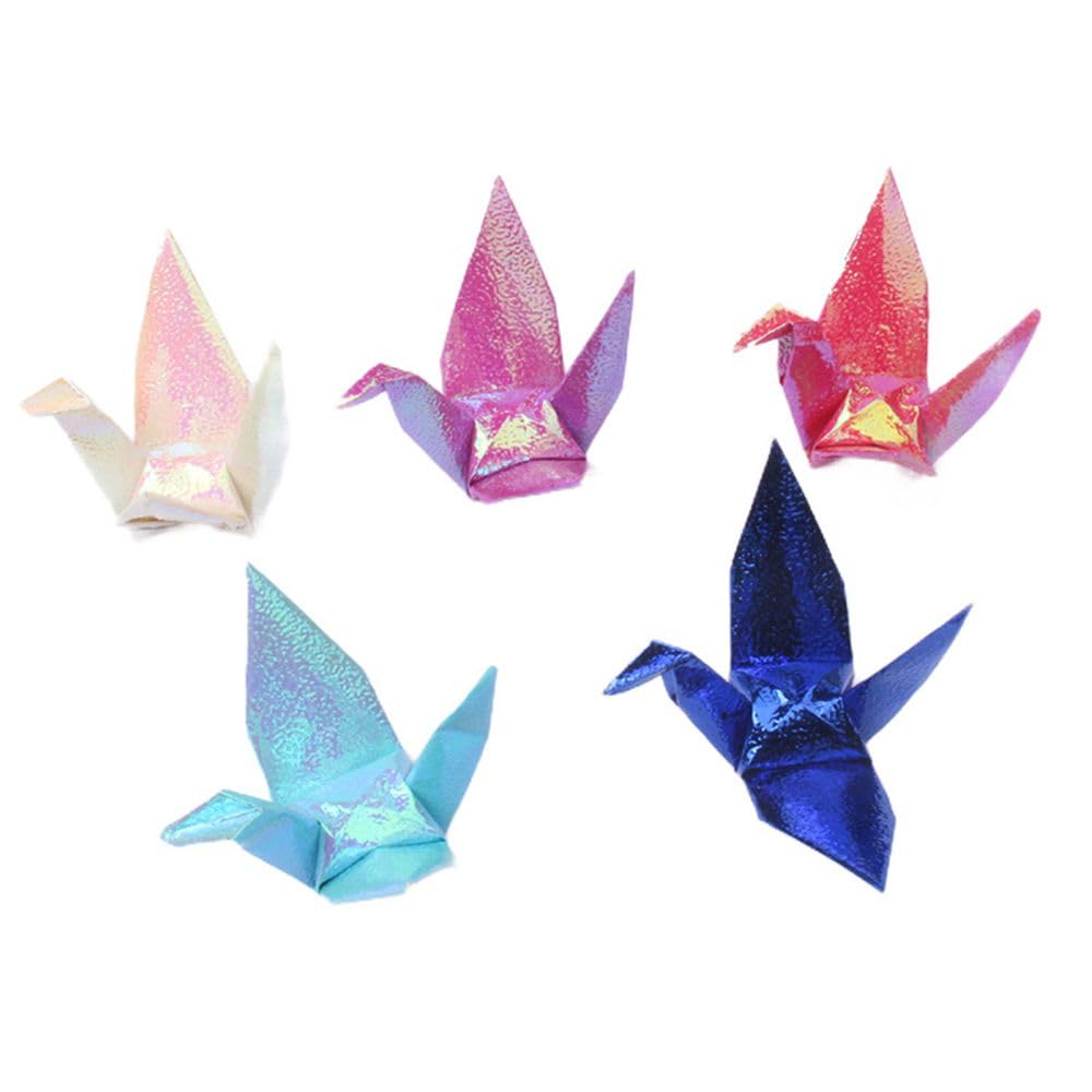 Origami papierowe żurawie papierowe, 100 sztuk, origami, papierowe żurawie, wykonane ręcznie do dekoracji na wesela, imprezy, do mieszkania, składany papier origami