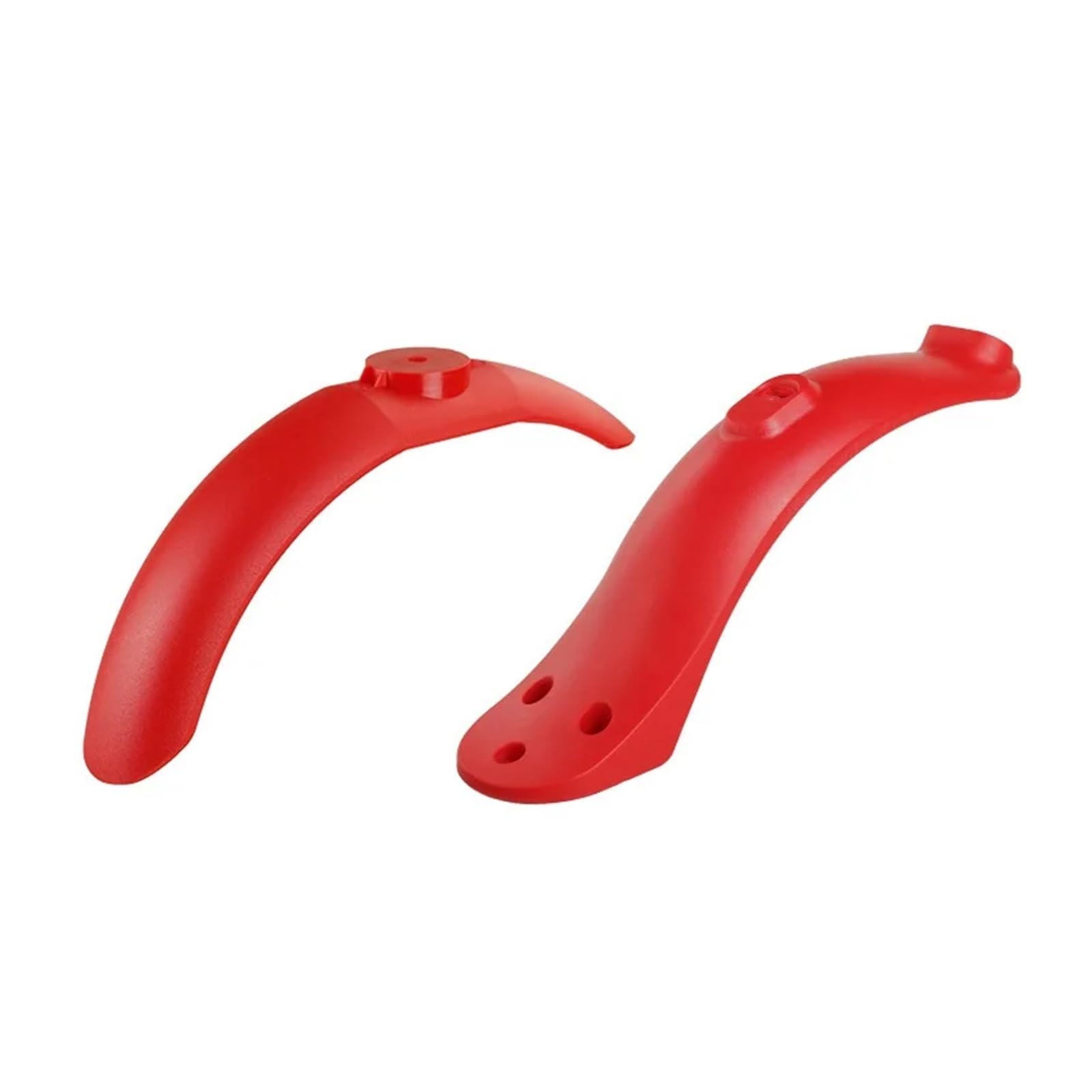 Tylny błotnik krótki Ducktail błotnik kompatybilny z Xiaomi M365/Pro 1S elektryczny skuter tylny błotnik M365 części akcesoria(Front Rear red)