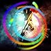 3 Stück LED Poi Bälle Set, Poi Ball LED Glow Poi Kugeln mit Regenbogen Farben und Strobe-Effekt, LEDPOI Jonglierbälle mit verstellbaren Doppelschlaufen-Leinen Spielzeug für Anfänger und Profis