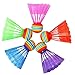 20Pcs Plastic Badminton Shuttlecocks Rainbow Color Sports Gadgets for Training Outdoor Fun Durable and Sturdy for Amateurs Beginners