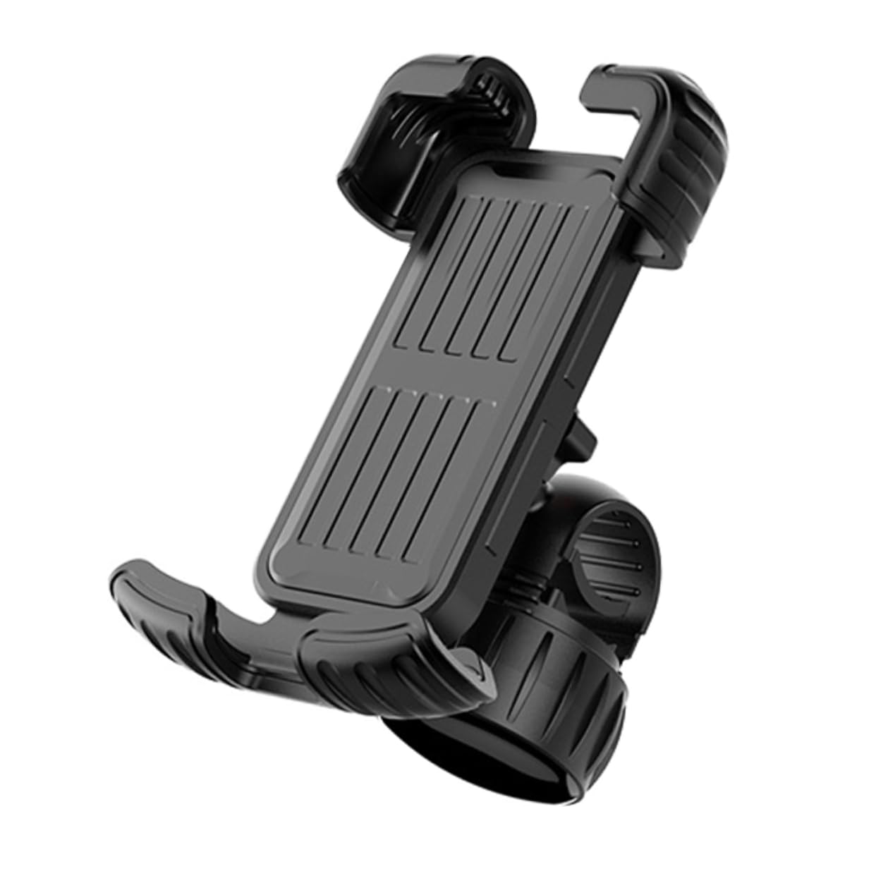 Artibetter 4pièces Support De Téléphone Antichoc Et Antidérapant pour Guidon De Vélo Et Scooter Fixation Universelle pour Smartphones