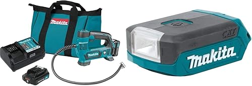 Miniatura 10 de Makita MP100DWRX1 12V Max CXT Kit de inflador inalámbrico de iones de litio (2.0Ah)