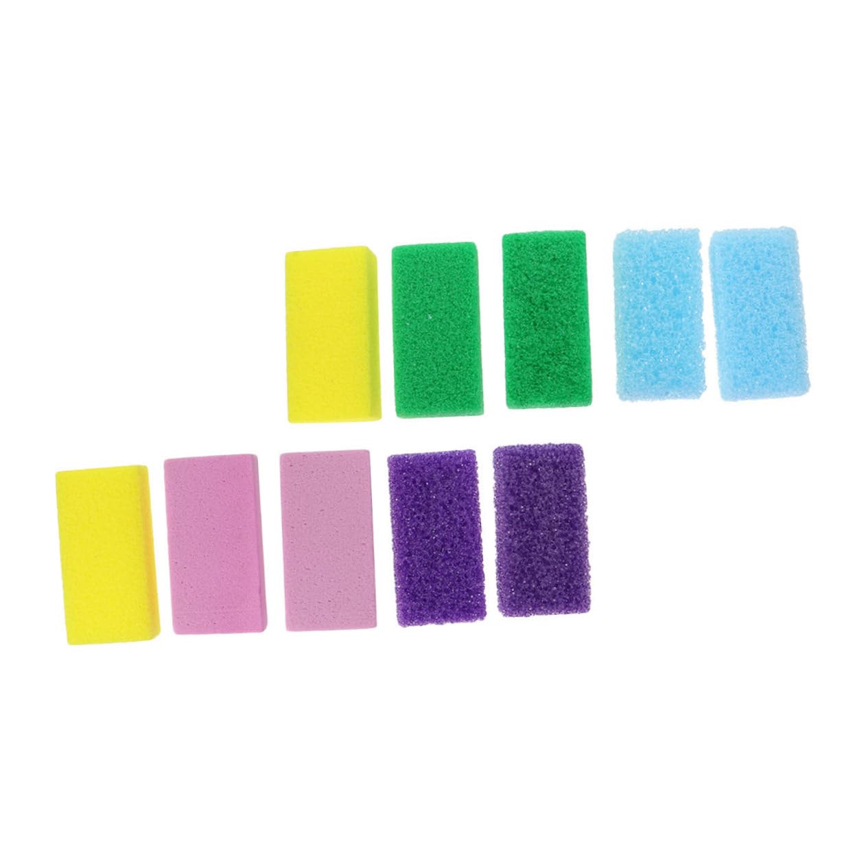 HONMEET Lightweight Foot Pedicure Stone 15pcs Pu Exfoliating Stones Safe Dead Skin Removal