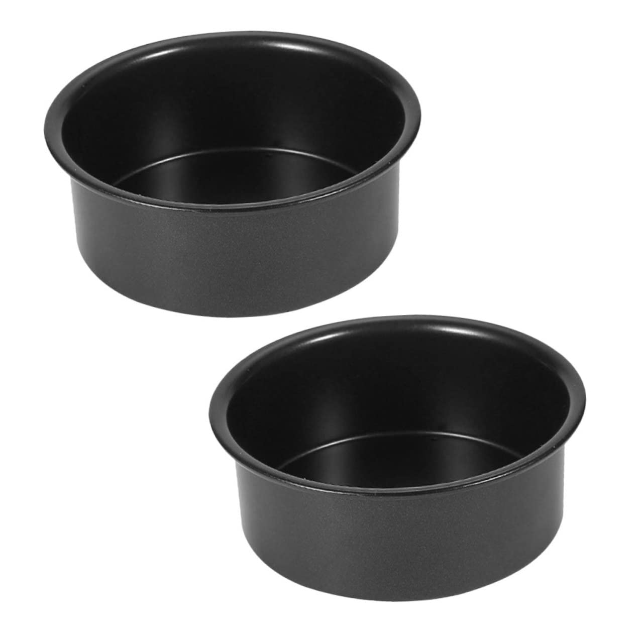 ABOOFAN 2Pcs Cake Pans with Removable Bottom Stainless Steel Baking for Home and Professional Use Easy to Clean for Cheesecakes and Cakes