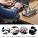 Armlehnen Polster,Verstellbare Computer-Armstütze,Schreibtisch Extende Ergonomisch Handgelenkauflage für Schreibtisch Computer Arm Unterstützung, 180° Einstellbar, Entspanne die Schultermuskula