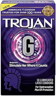 Trojan G. Spot Premium Lubricated Condoms - 10 count