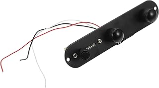 ERINGOGO Placa De Circuito De Guitarra Elétrica Placa De Controle De Circuito De Guitarra De Metal Placa De Controle De Circuito De Guitarra Portátil Instrumento Musical Placa De