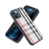 Compatible for iPhone 12 and iPhone 12 pro (6.1'') PU Luxury Designer Leather case,high-end Leather...