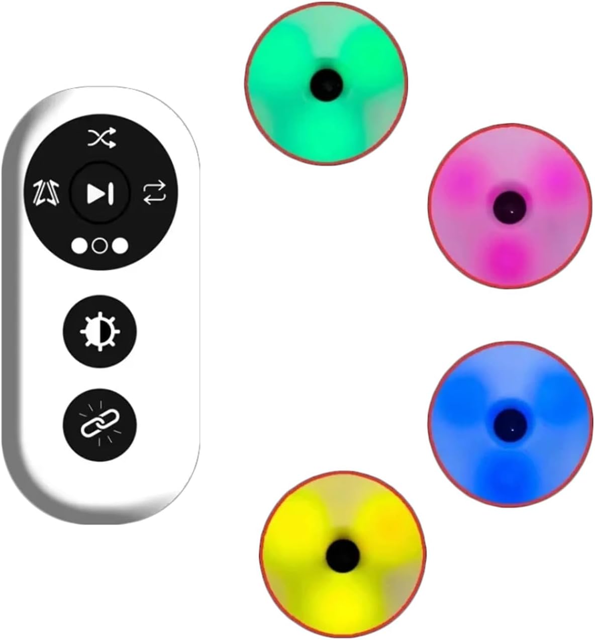 Agile Fitness Light - Reaction Training Light with Remote Control - 4 Modes Speed Agile Reaction Equipment (4)