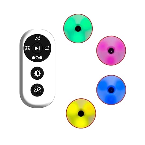 Agility Training Lights, Portable Sports Fitness Lights Trainer, Improve Speed, Agility and Reaction Time Training Kit(4)