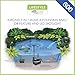 Pennington Aquagarden, Inpond 5 in 1 Pond & Water Pump, Filter, UV Clarifier, LED Spotlight and Fountain, All in One solution for a Clean, Clear, and Beautiful pond, for Ponds up to 600 Gallons