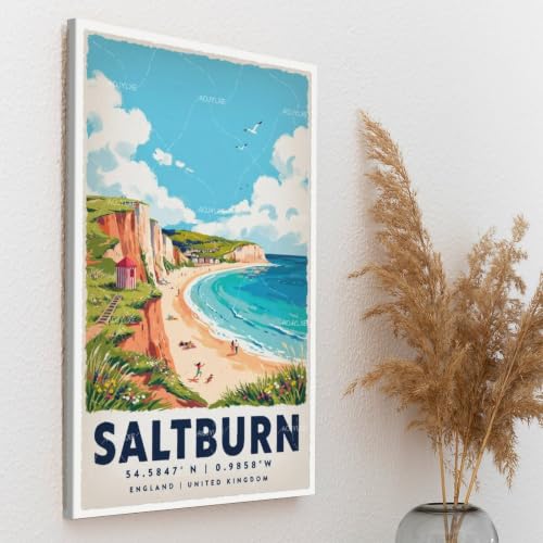 Poster Saltburn aquarelle vintage, idée cadeau déco esthétique
