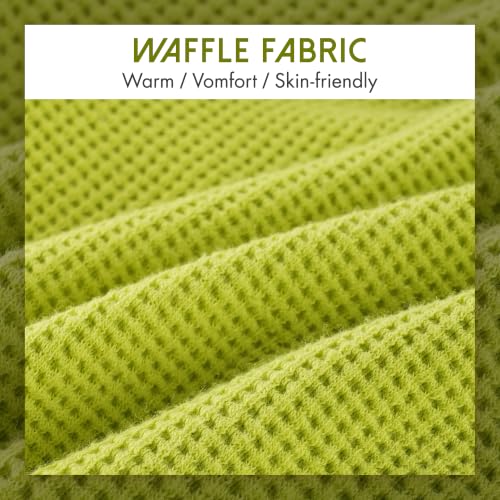 Image of 2 Pack Dog Shirt for Small Supplies Functional Waffle Dog Clothes Warm Soft Sweatshirt Outfit for Dogs Cats Pet Apparel