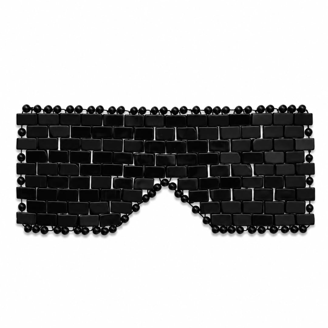 CRYSTALLOVE Maska na twarz i ciało z obsydianu