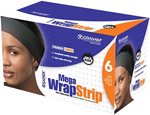 Graham Sanek Mega Wrapstrip Black (Pack of 1)