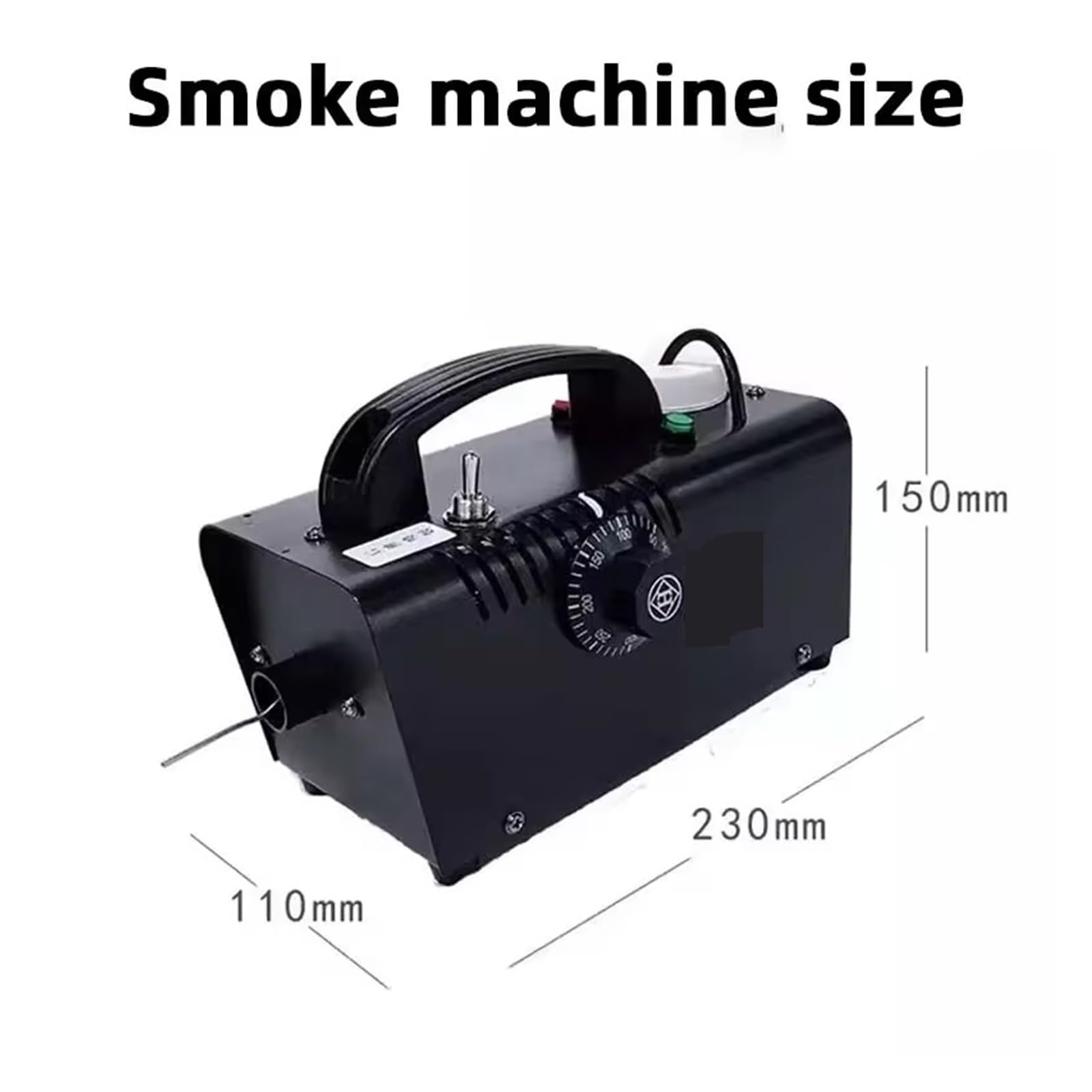 Máquina De Humo Portátil 12 V For Fotografía En Exteriores, Pulverizador Baja Presión For Coche (sin Batería) Ahorro EnergéTico Potente(12V smoke machine)
