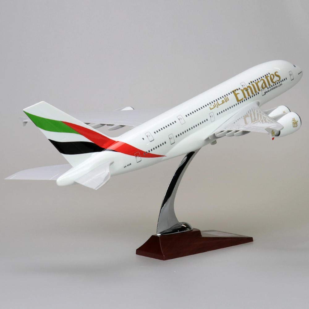 Amazon.co.jp: 飛行機モデル45CmエミレーツエアライナーA380