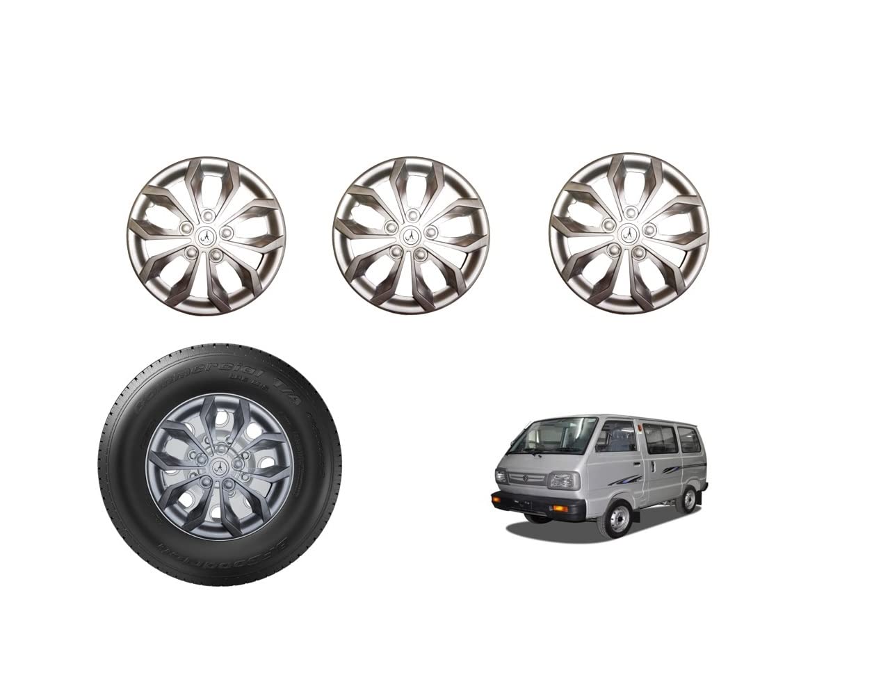 maruti van wheel cap