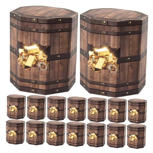 DIKACA 20 ؐ̃LfB{bNX Paper Pirate Treasure Barrel