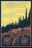 Lantern Press Tennessee, Mountain Bike, Ride the Trails 1000 Piece Jigsaw Puzzle for...