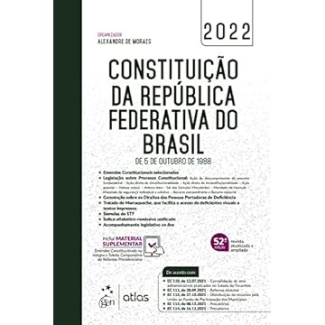 Capa do livro Constituição da República Federativa do Brasil - De 5 de Outubro de 1988