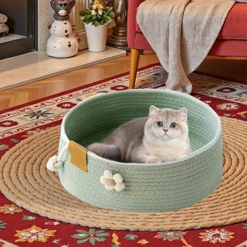 Cama para gatos interior con armario para ventanas y descanso 7