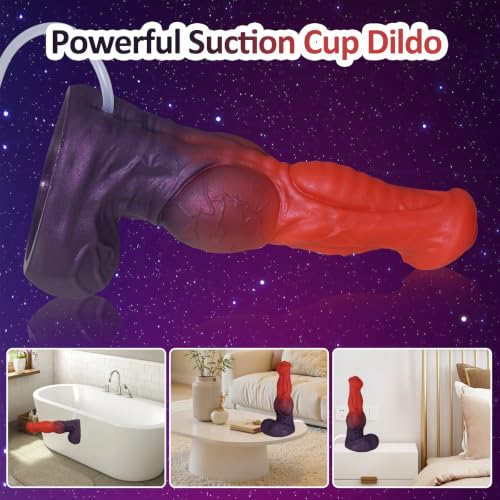 Fantasy Dragon Squirting Dildo with Knot for Realistic Pleasure - Image 5
