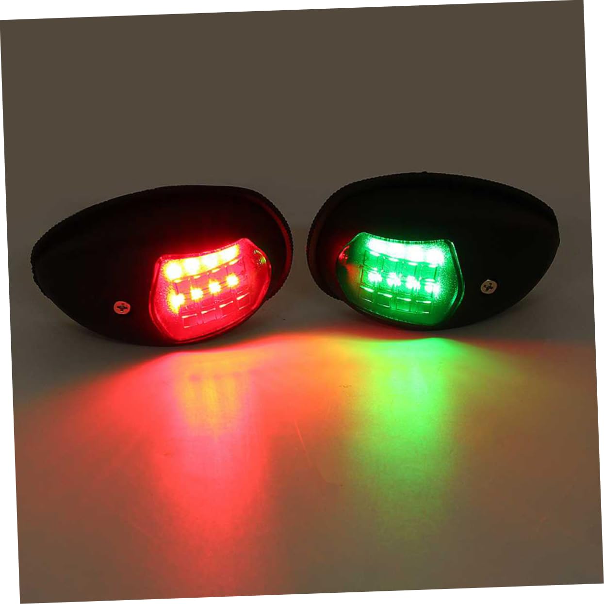 POPETPOP 2pezzi Led Per Barche Per Prua e Poppa Adatte Pontoni Yacht e Barche Design Resistente All