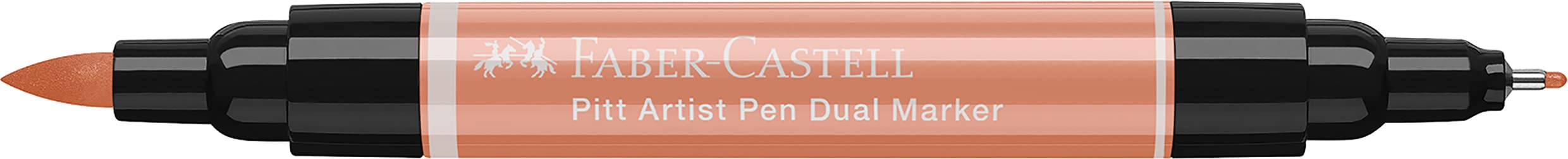 Faber-Castell Art & Graphic Pitt Artist Pen Dual Marker India Ink, Cinnamon, Single Pitt Pen, for Art Craft, Drawing - Image 2
