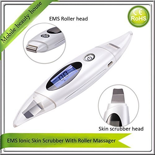 Buy SWASY Ultrasonic Galvanic Ion EMS Lifting Skin Scrubber Peeling