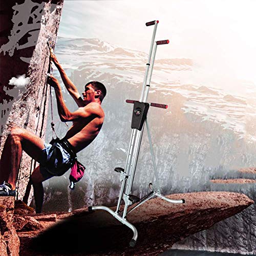 Máquina de escalada vertical para ejercicio aeróbico en casa, plegable, simula escalar una escalera o escalones miniatura 5