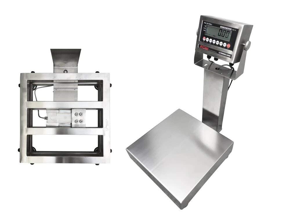 Liberty LS-915-SS NTEP/Legal for Trade Stainless Steel Wash-Down Bench Scale with Free Software, Size 10