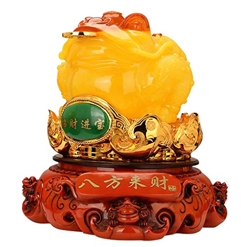 Fengshui Figurines Large Size Thriving Business Feng Shui Money Frog(Three Legged Wealth Frog Or Money Toad) Attract Wealth and Good Luck,Feng Shui Decor Prosperity Sculpture Home Decor Fengshui Figurines Large Size Thriving Business Feng Shui Money Frog(Three Legged Wealth Frog Or Money Toad) Attract Wealth and Good Luck,Feng Shui Decor Prosperity Sculpture Home Decor