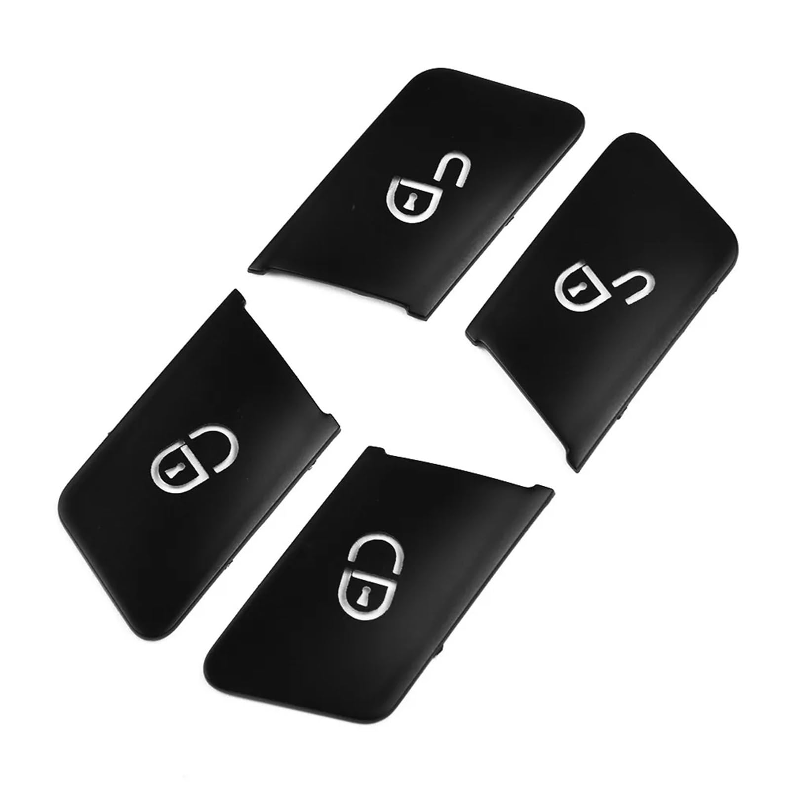 Wsbojxth One Color Repair Patch Compatible With Benz Class W204 W212 Car Door Lock Unlock Switch Button Cover Trim Button Cover Trim Sticker